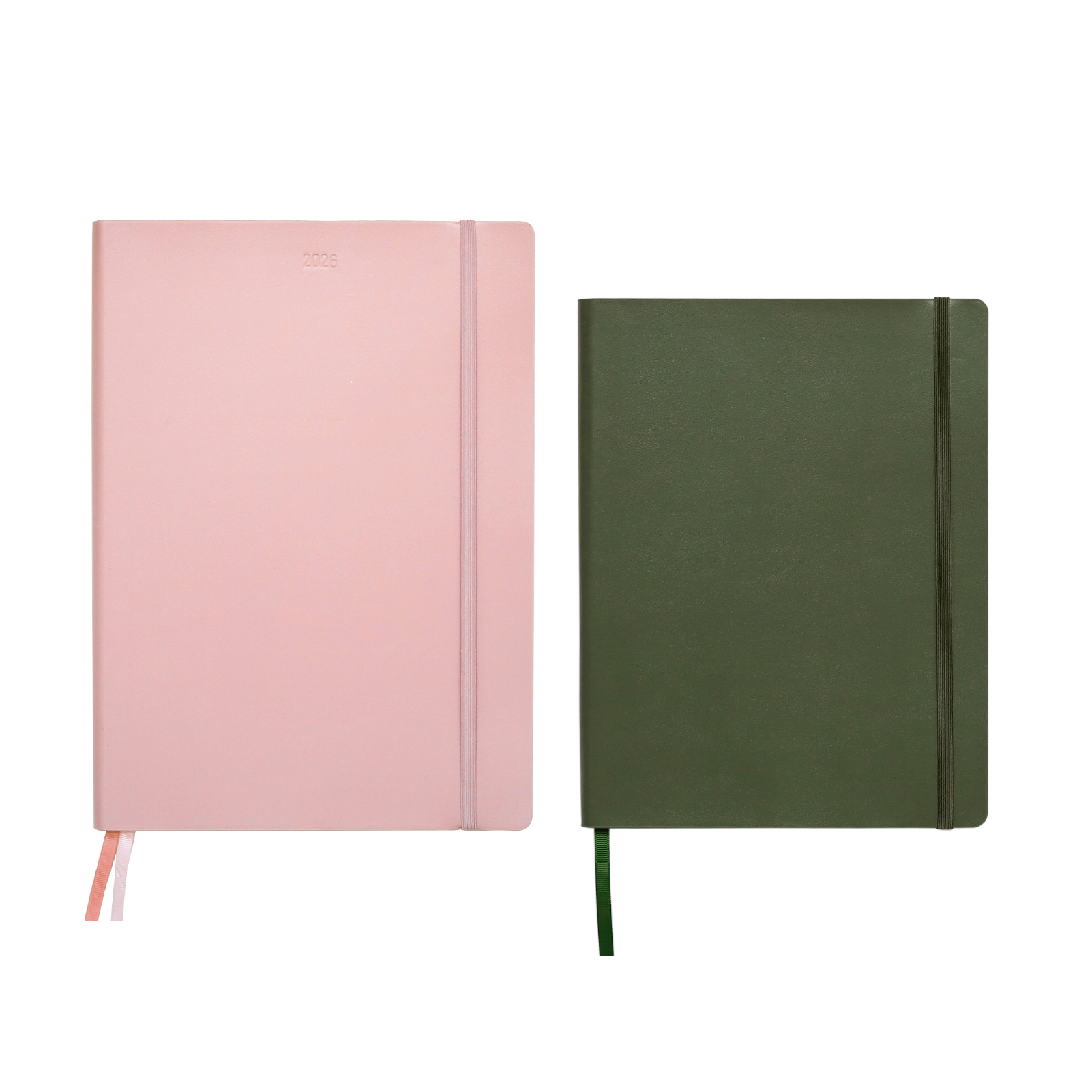 Blush Planner + Olive Notebook Bundle