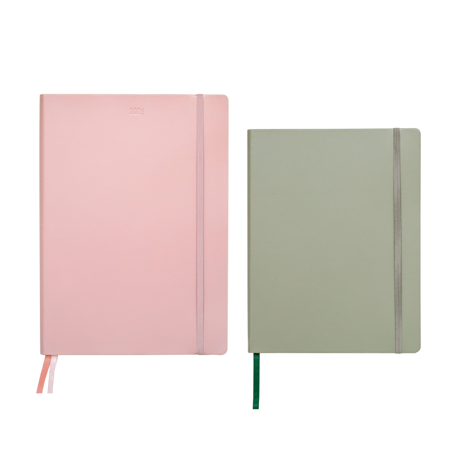 Blush Planner + Sage Notebook Bundle