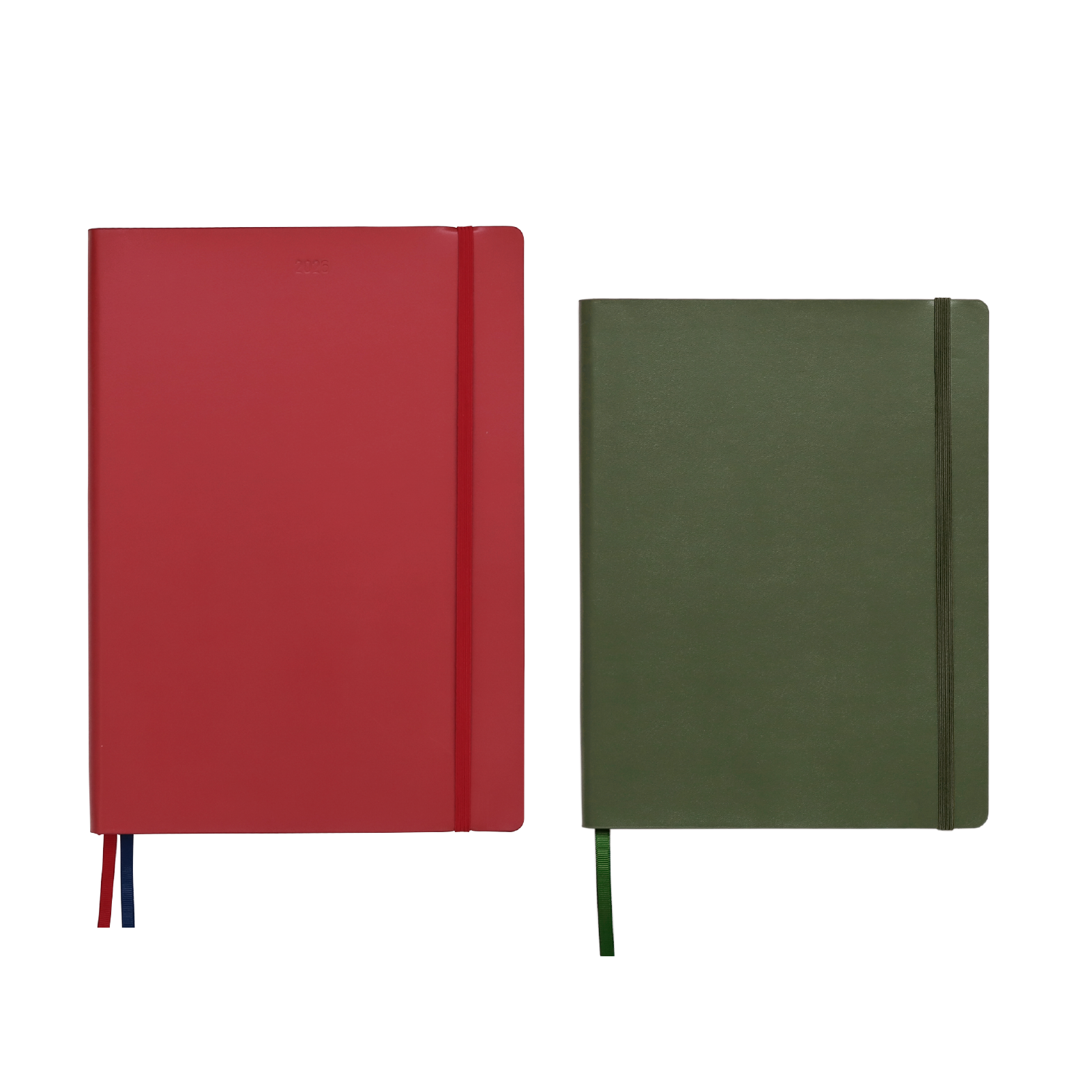 Cherry Planner + Olive Notebook Bundle