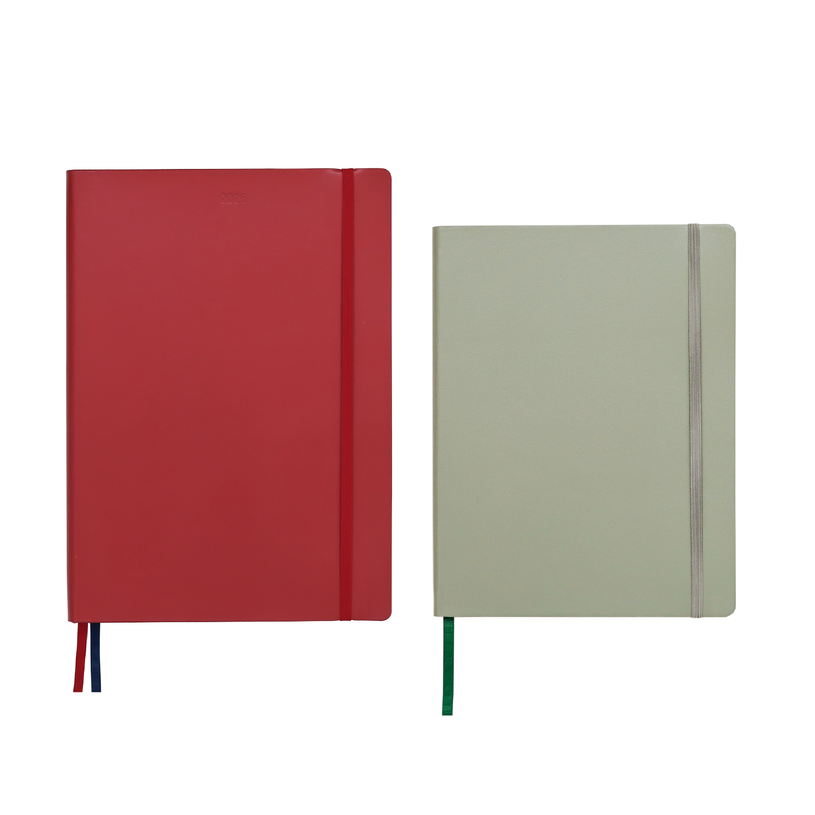 Cherry Planner + Sage Notebook Bundle
