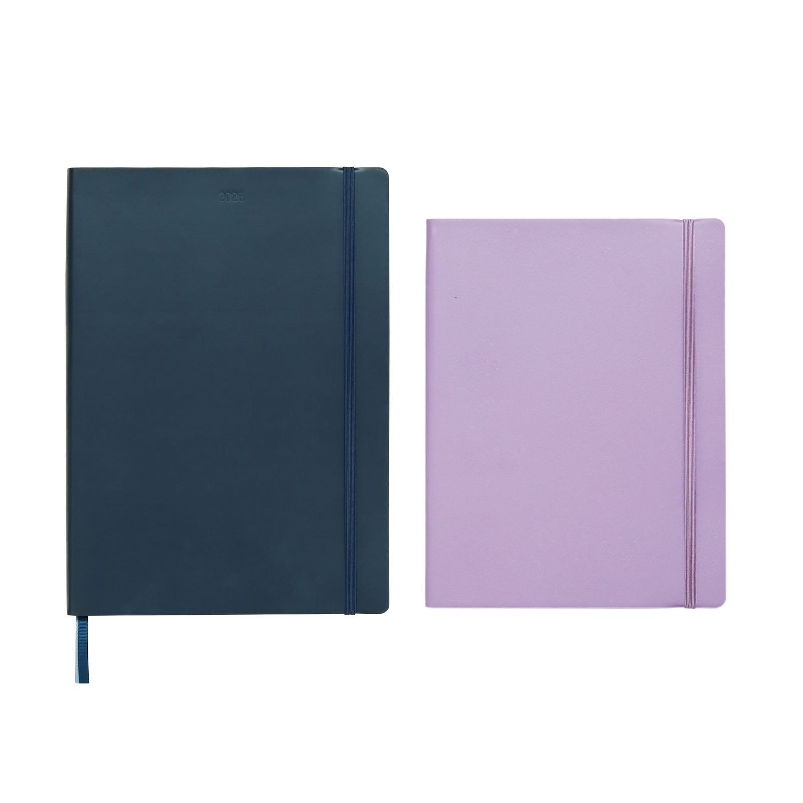 Denim Planner + Lavender Notebook Bundle