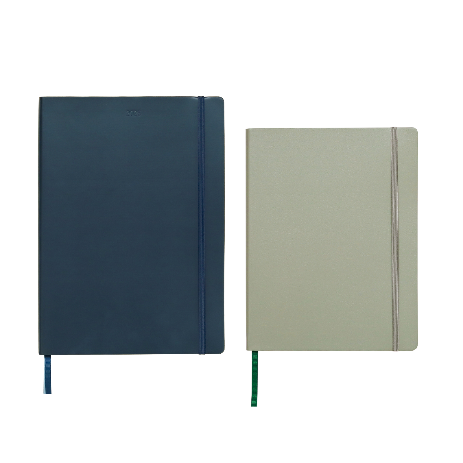 Denim Planner + Sage Notebook Bundle