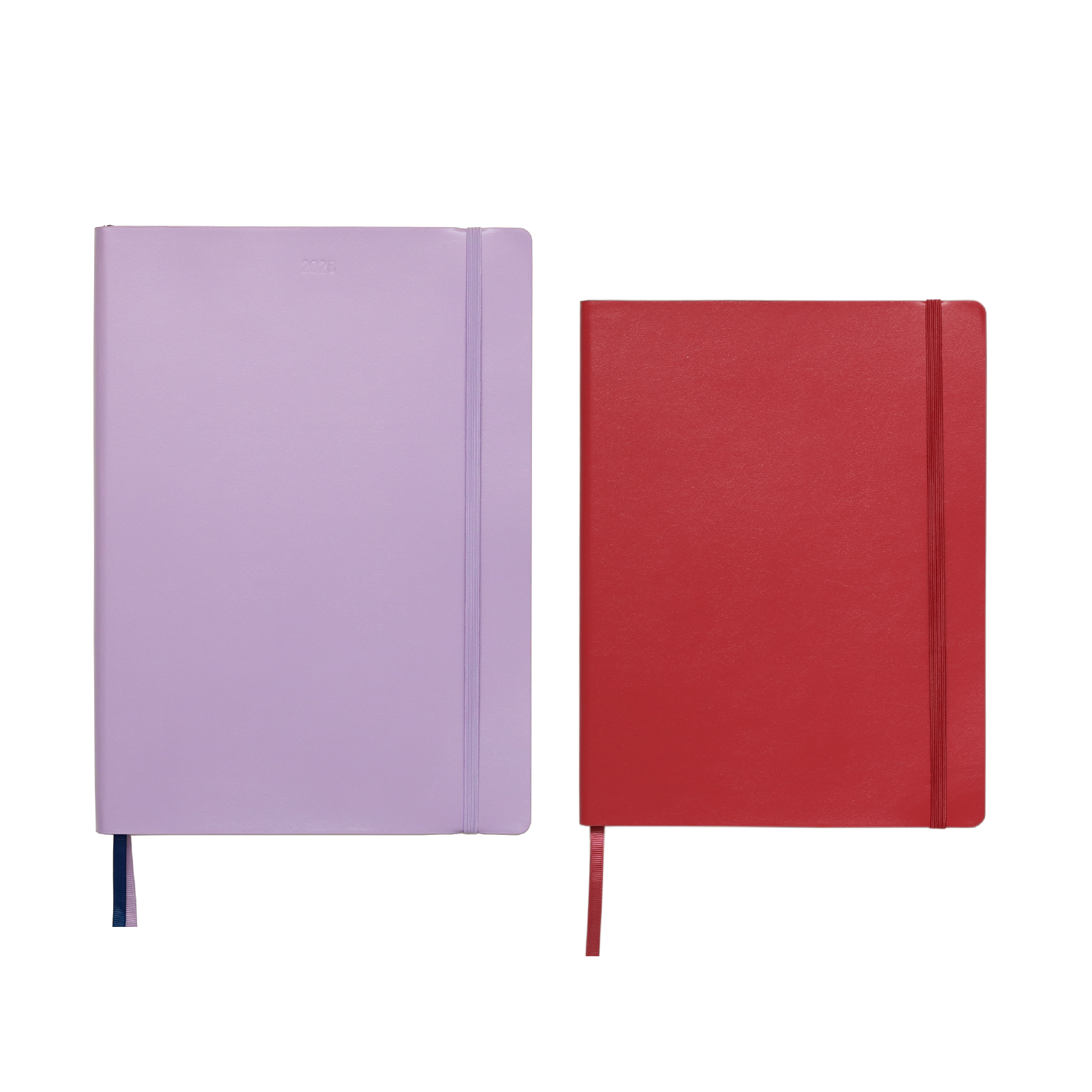 Lavender Planner + Cherry Notebook Bundle