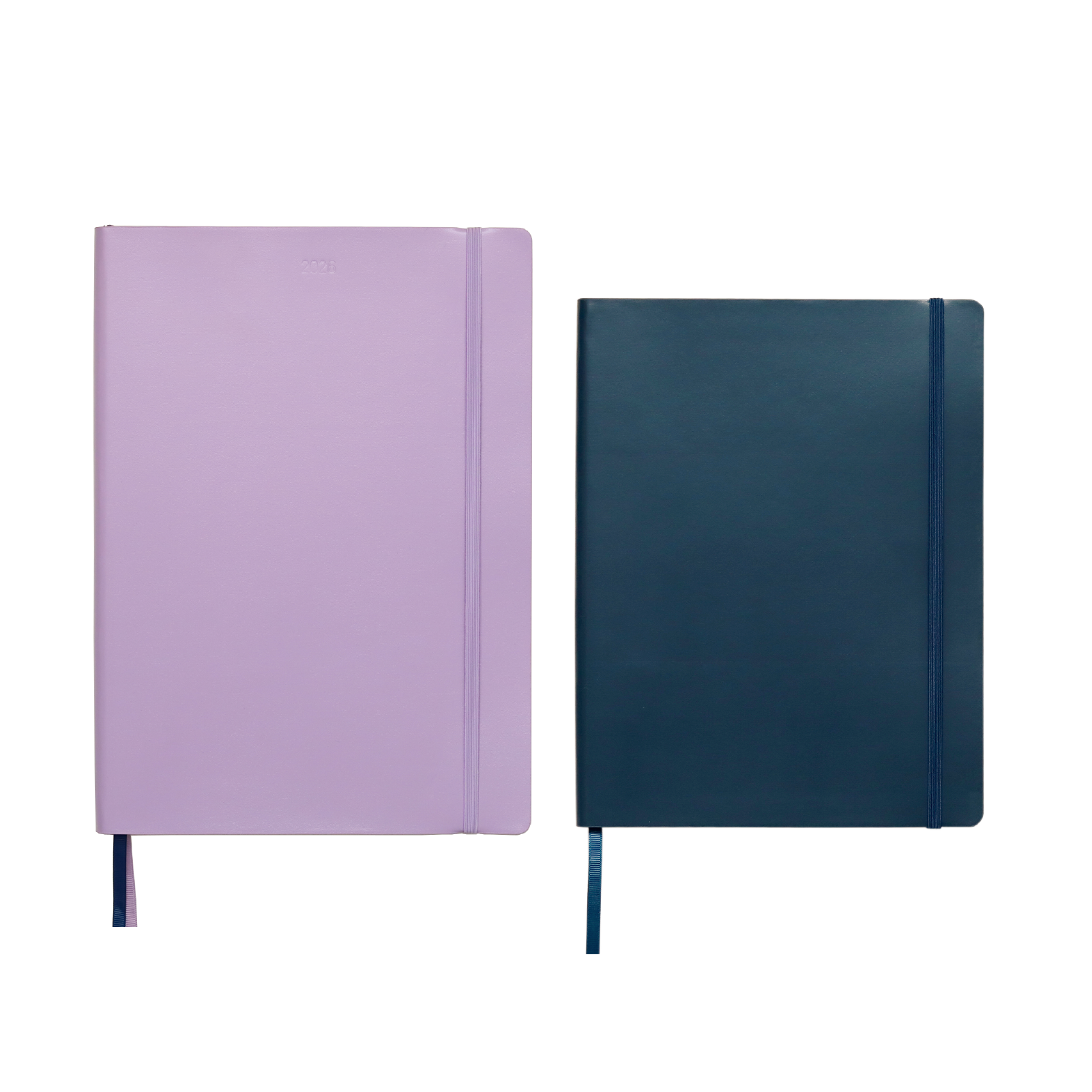 Lavender Planner + Denim Notebook Bundle