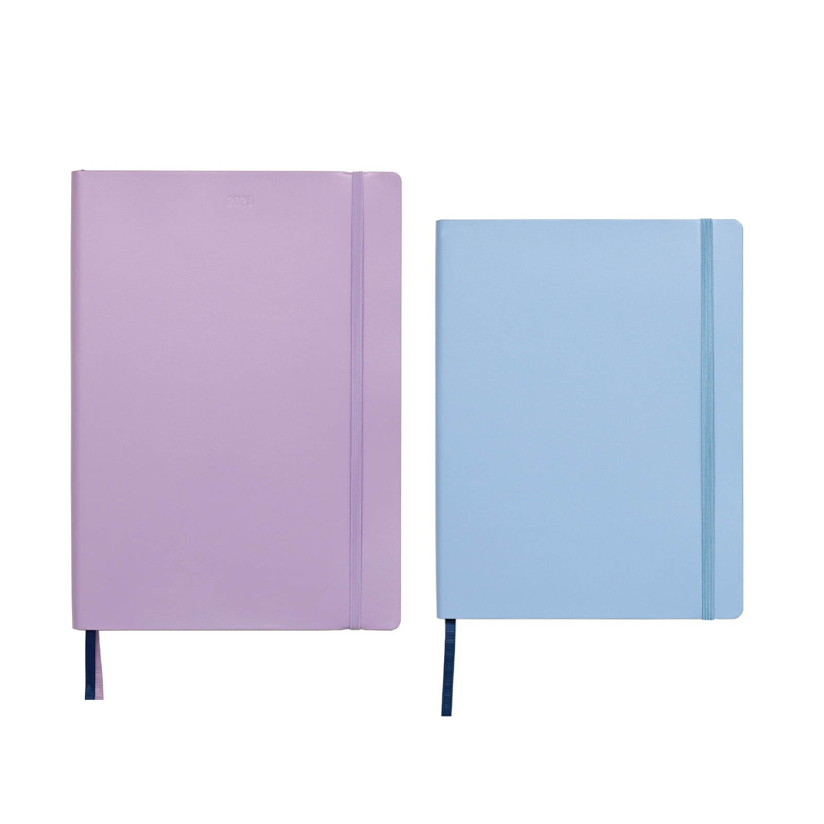 Lavender Planner + Sky Blue Notebook Bundle