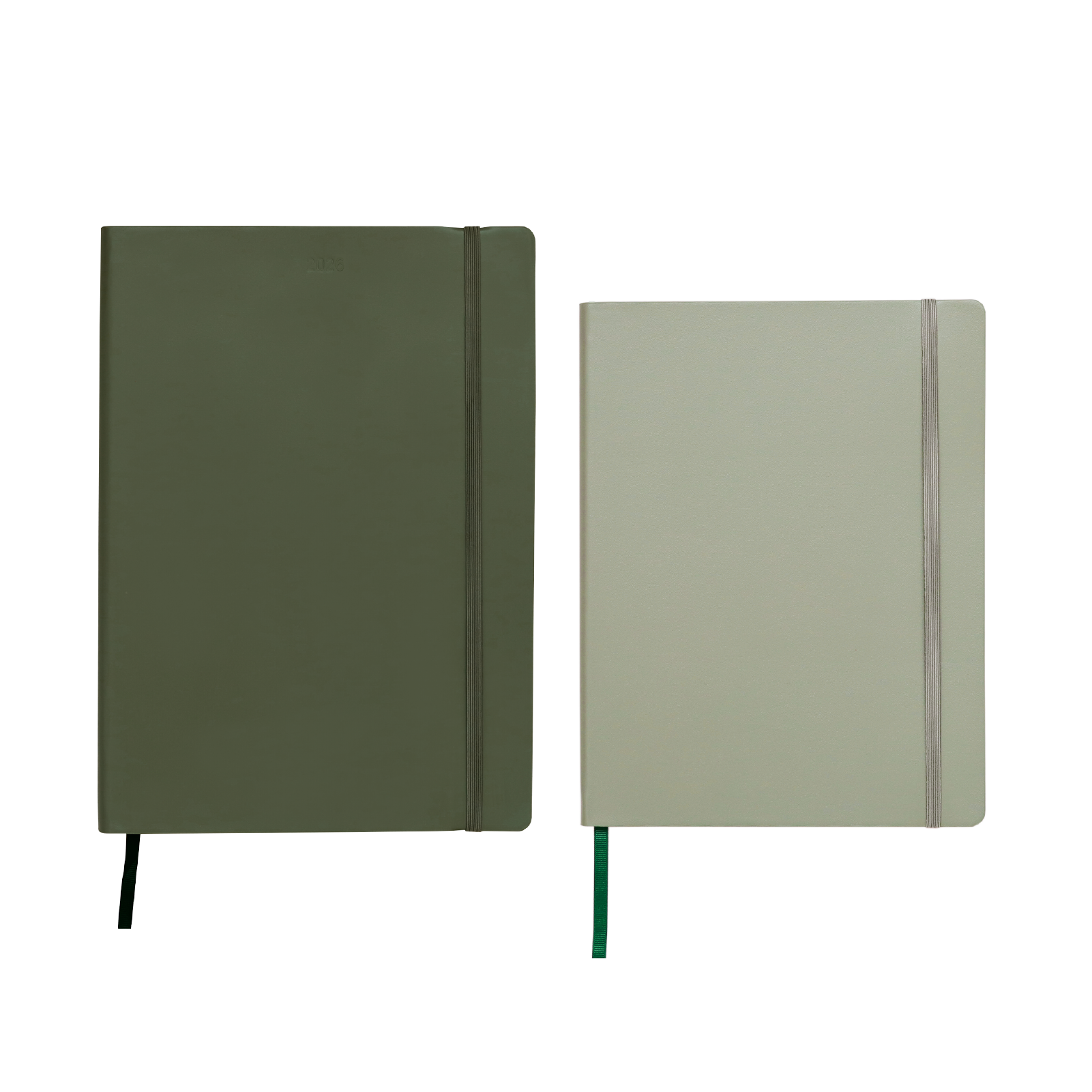 Olive Planner + Sage Notebook Bundle