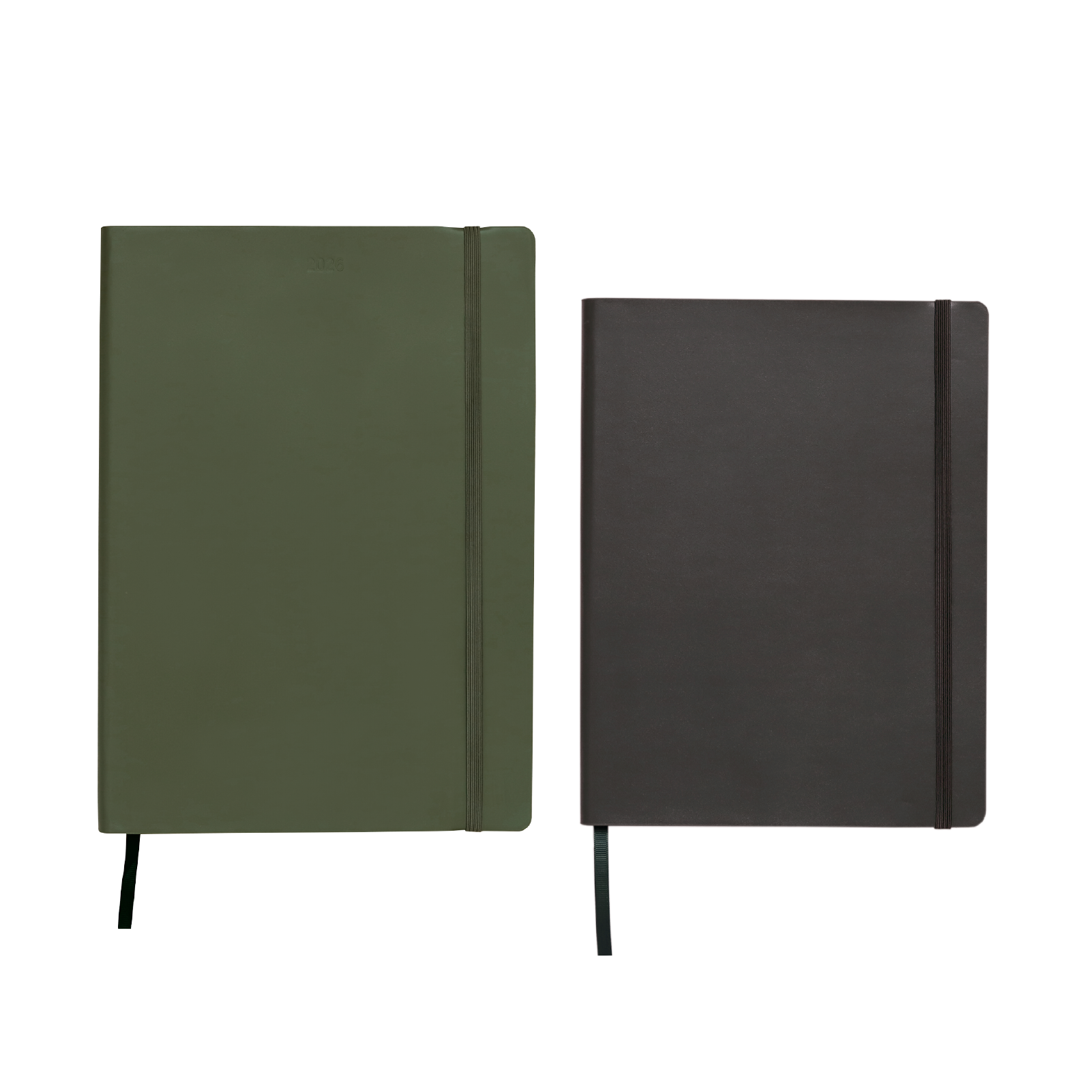 Olive Planner + Slate Notebook Bundle