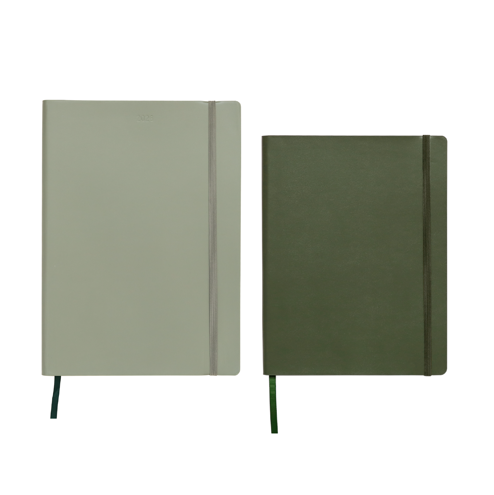 Sage Planner + Olive Notebook Bundle
