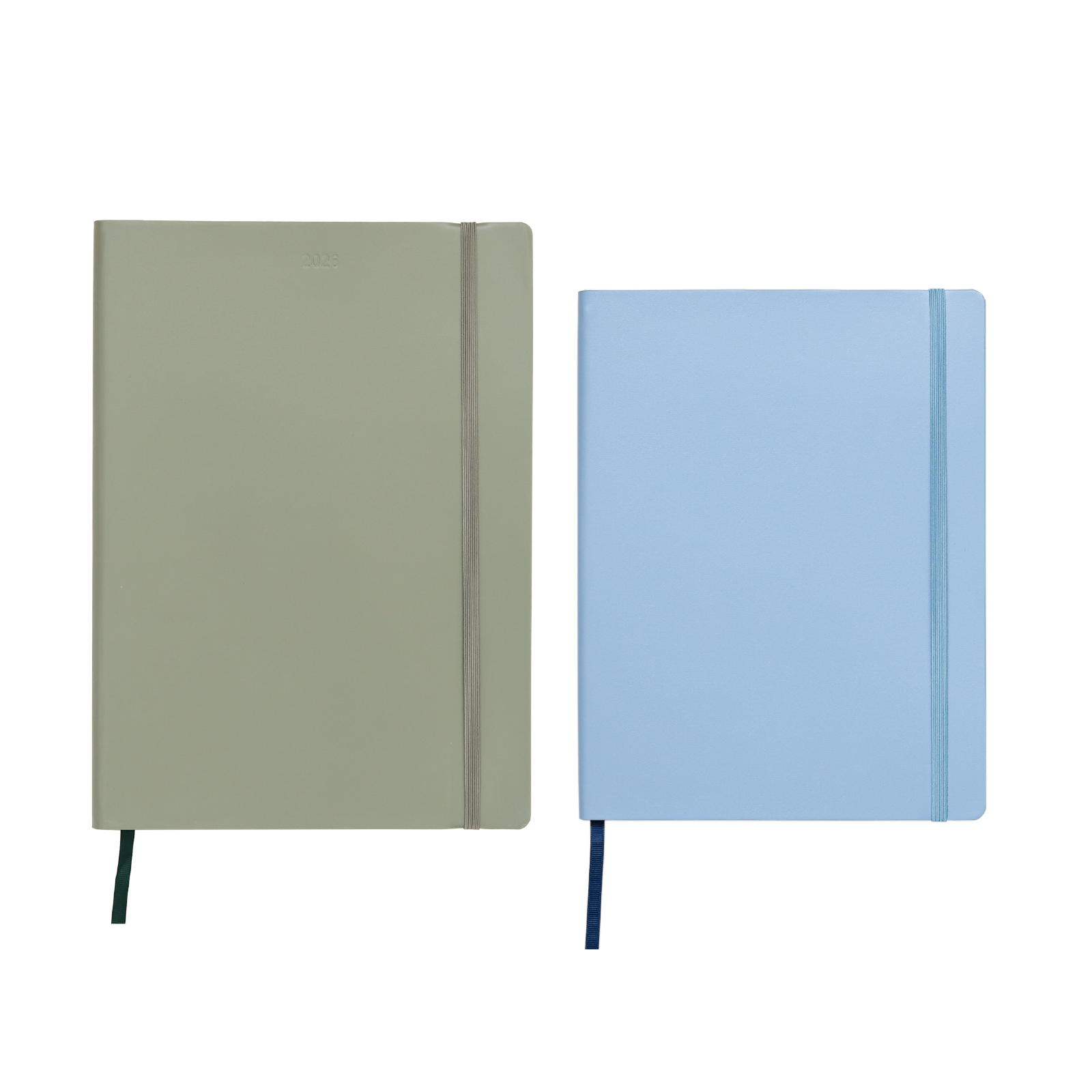 Sage Planner + Sky Blue Notebook Bundle