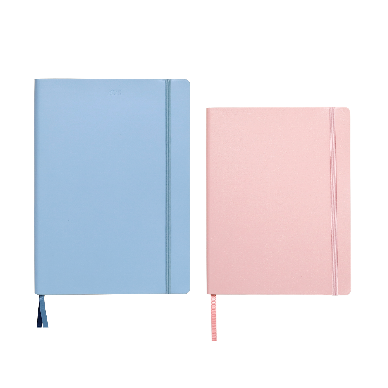 Sky Blue Planner + Blush Notebook Bundle