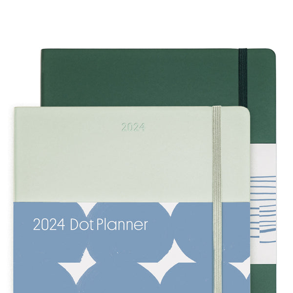 2024 Daily Planner: Classic Dot
