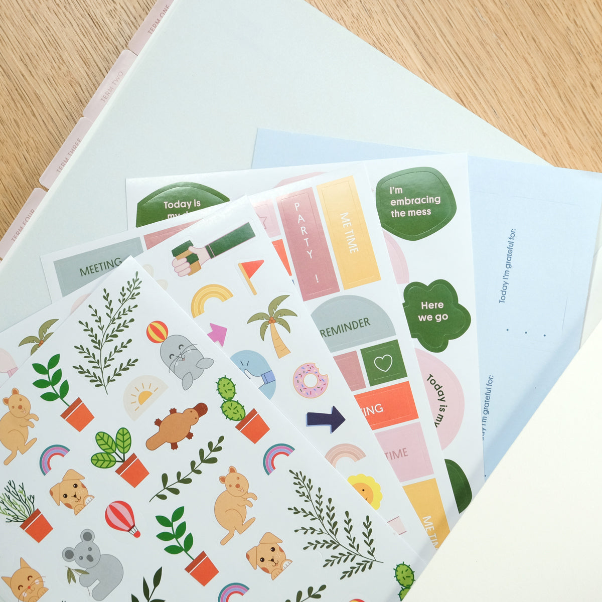 Planner sticker set