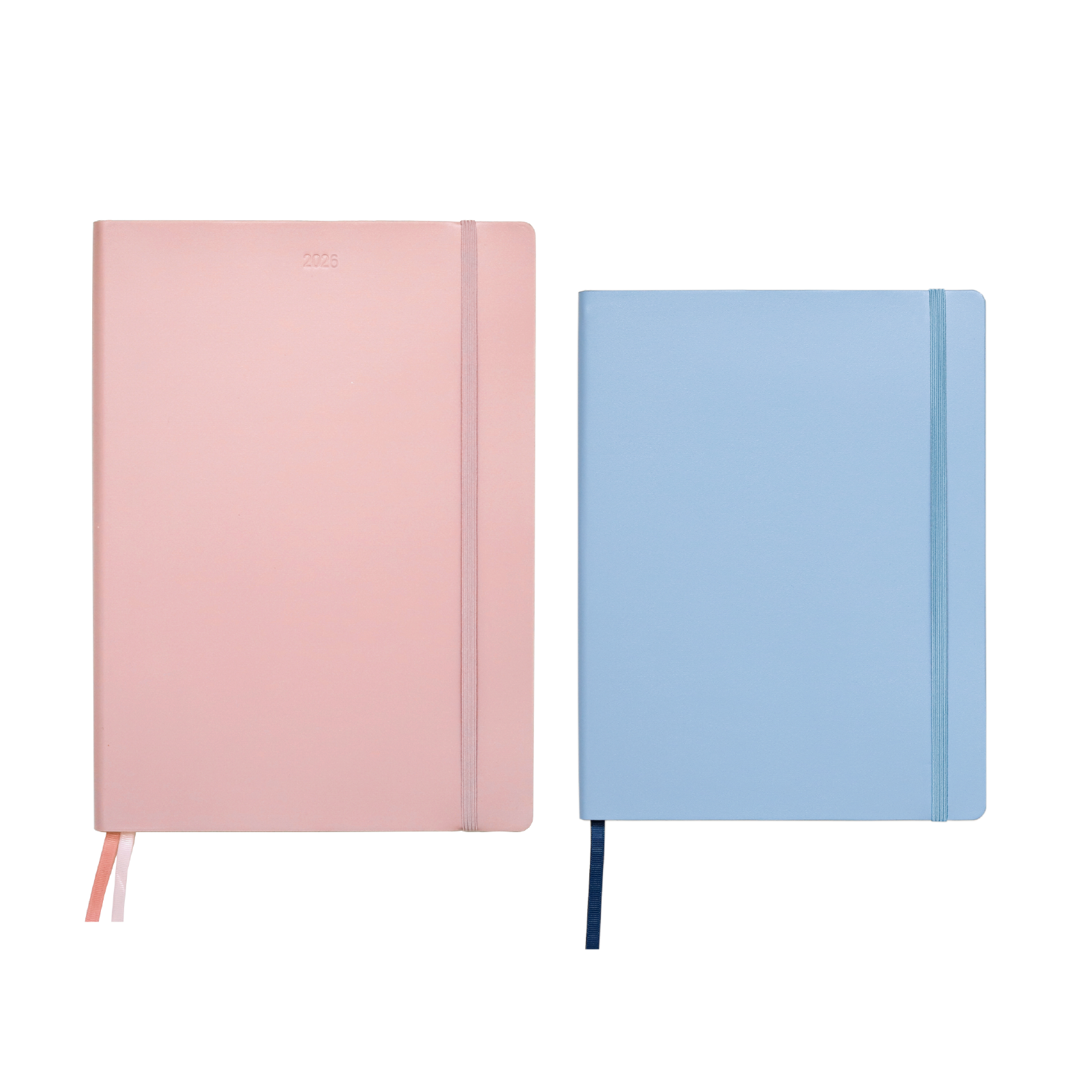 Blush Planner + Sky Blue Notebook Bundle