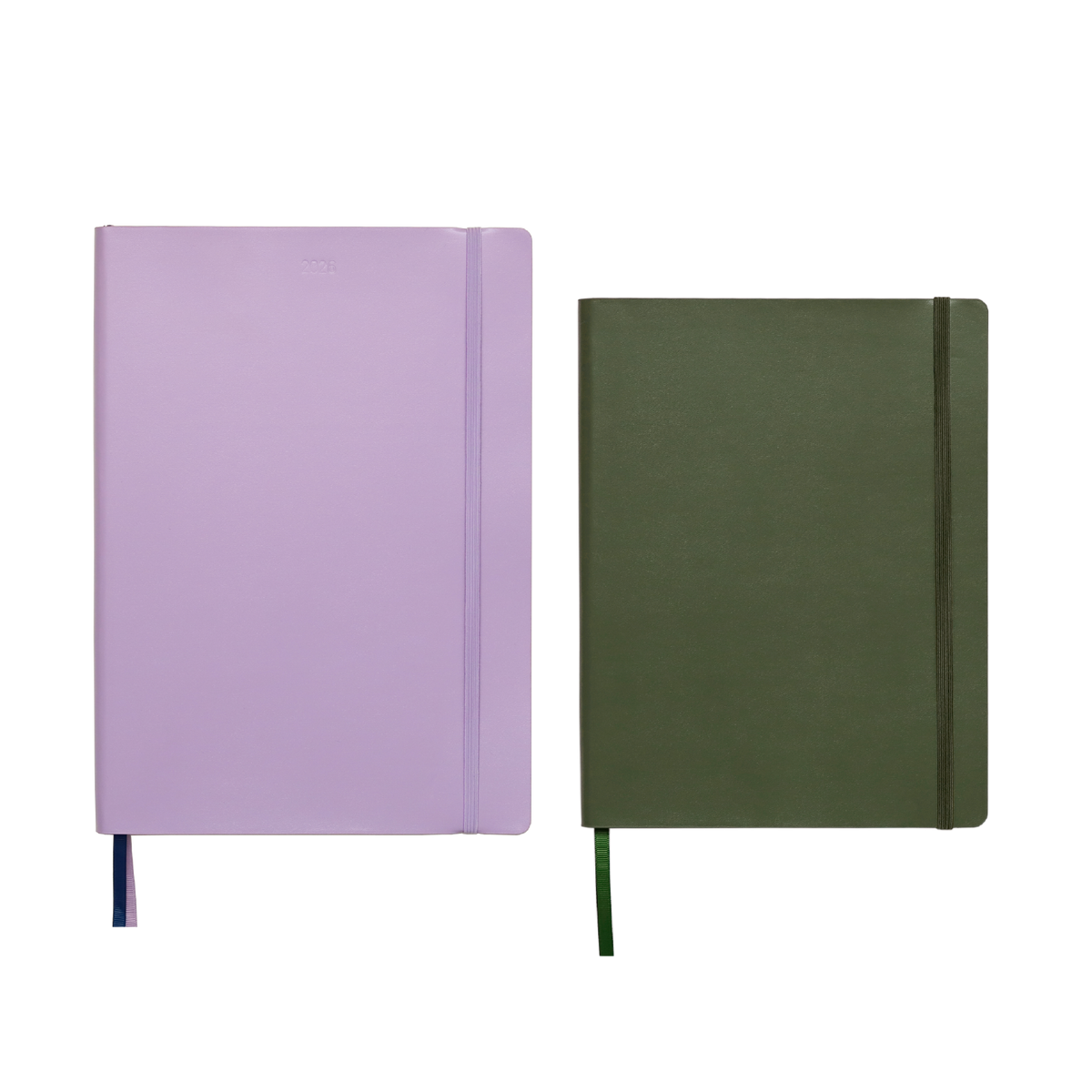 Lavender Planner + Olive Notebook Bundle — Each Day