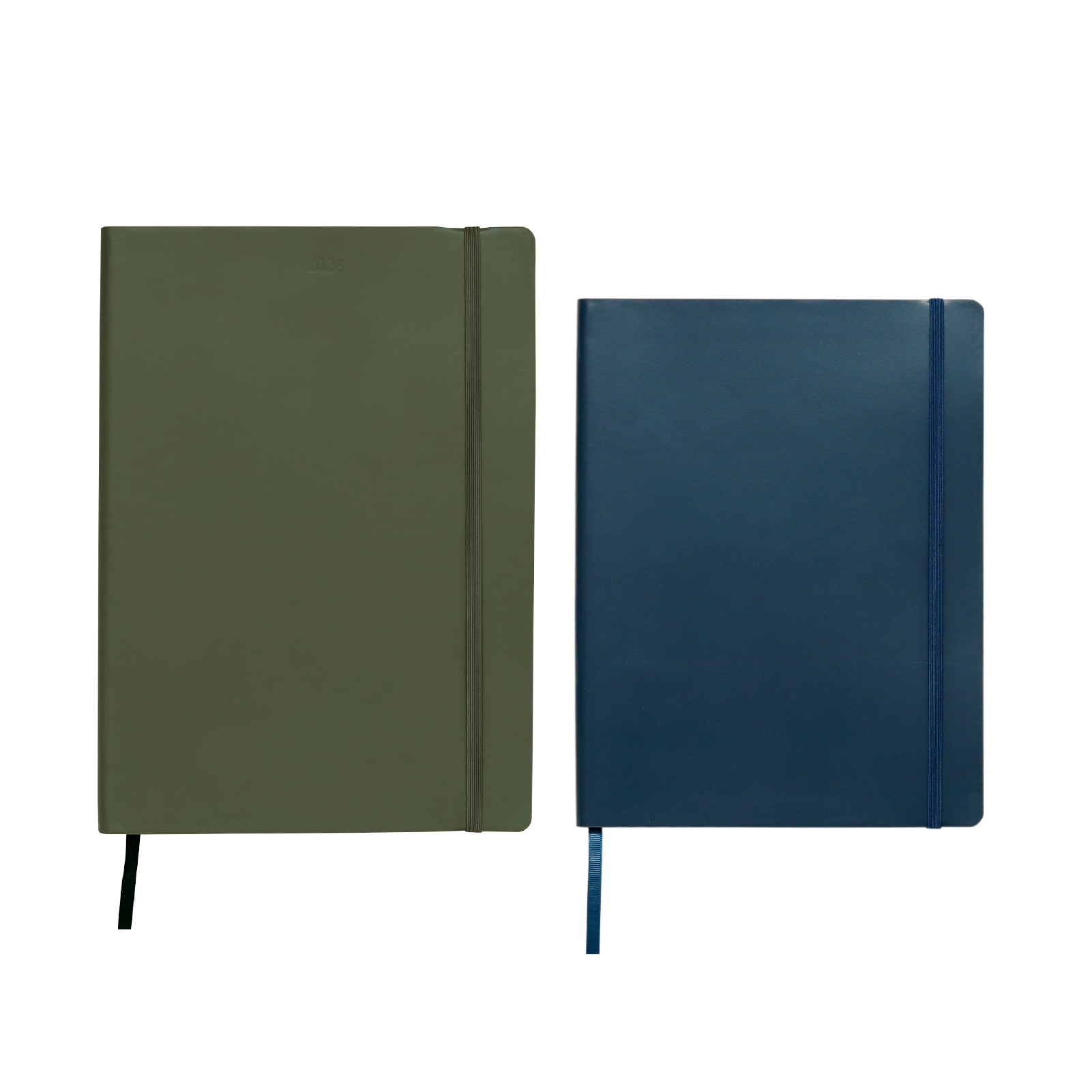 Olive Planner + Denim Notebook Bundle