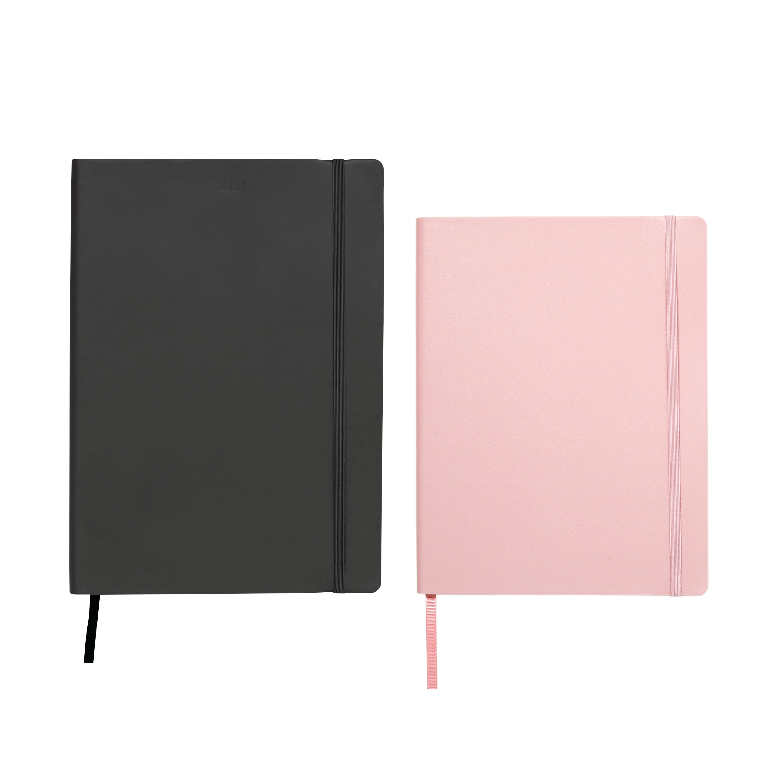 Slate Planner + Blush Notebook Bundle