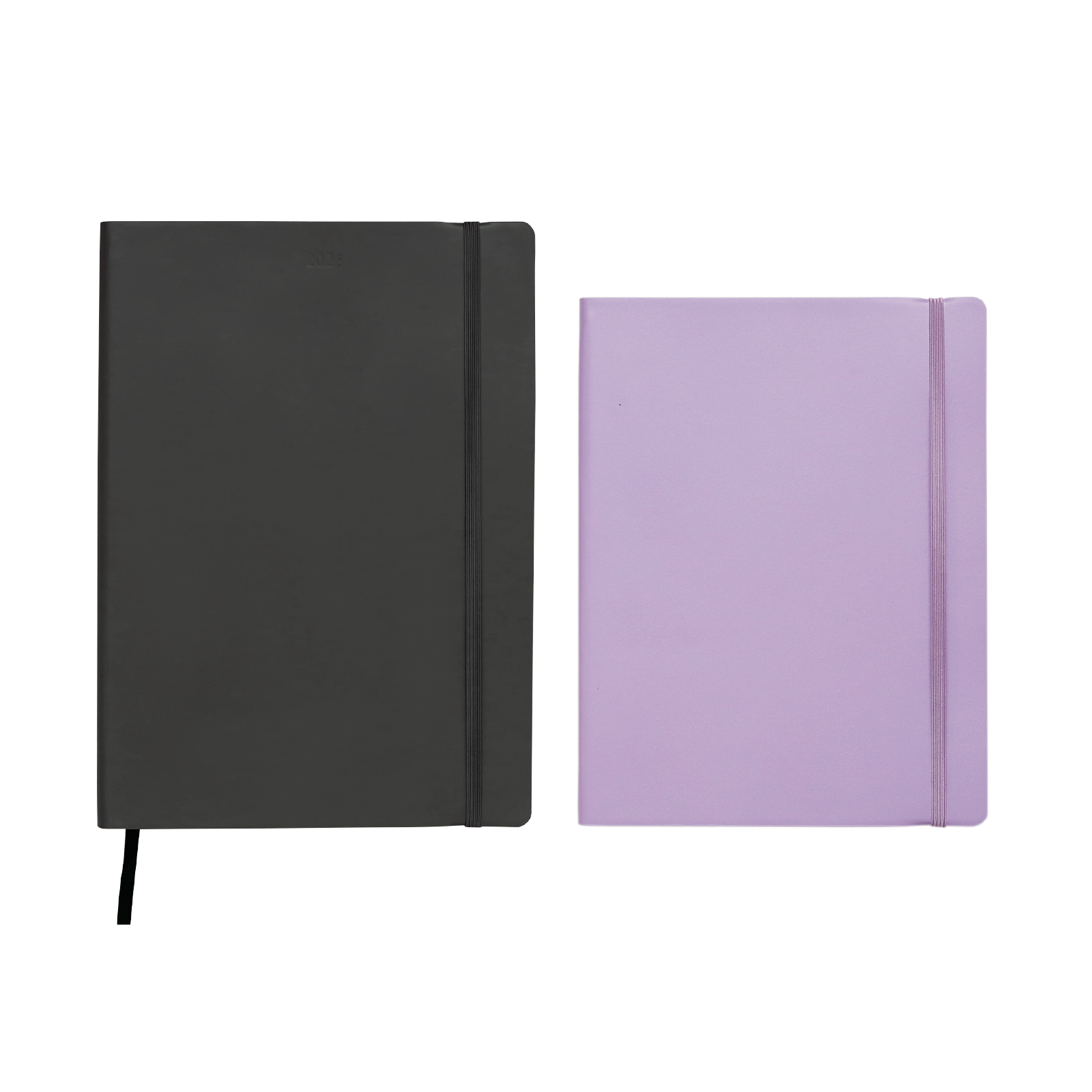 Slate Planner + Lavender Notebook Bundle