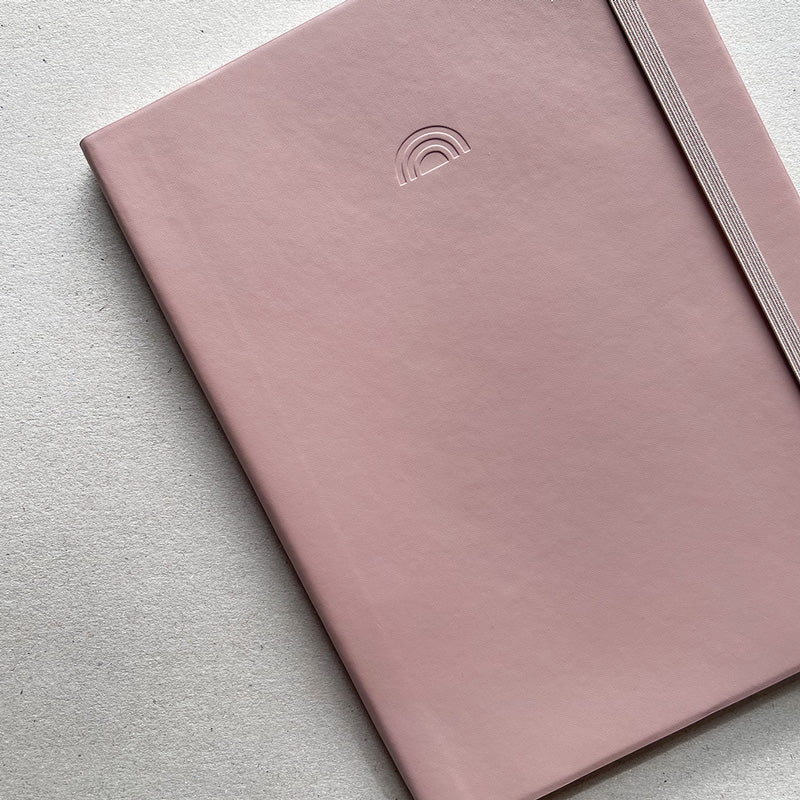 Debossed Lined Notebook