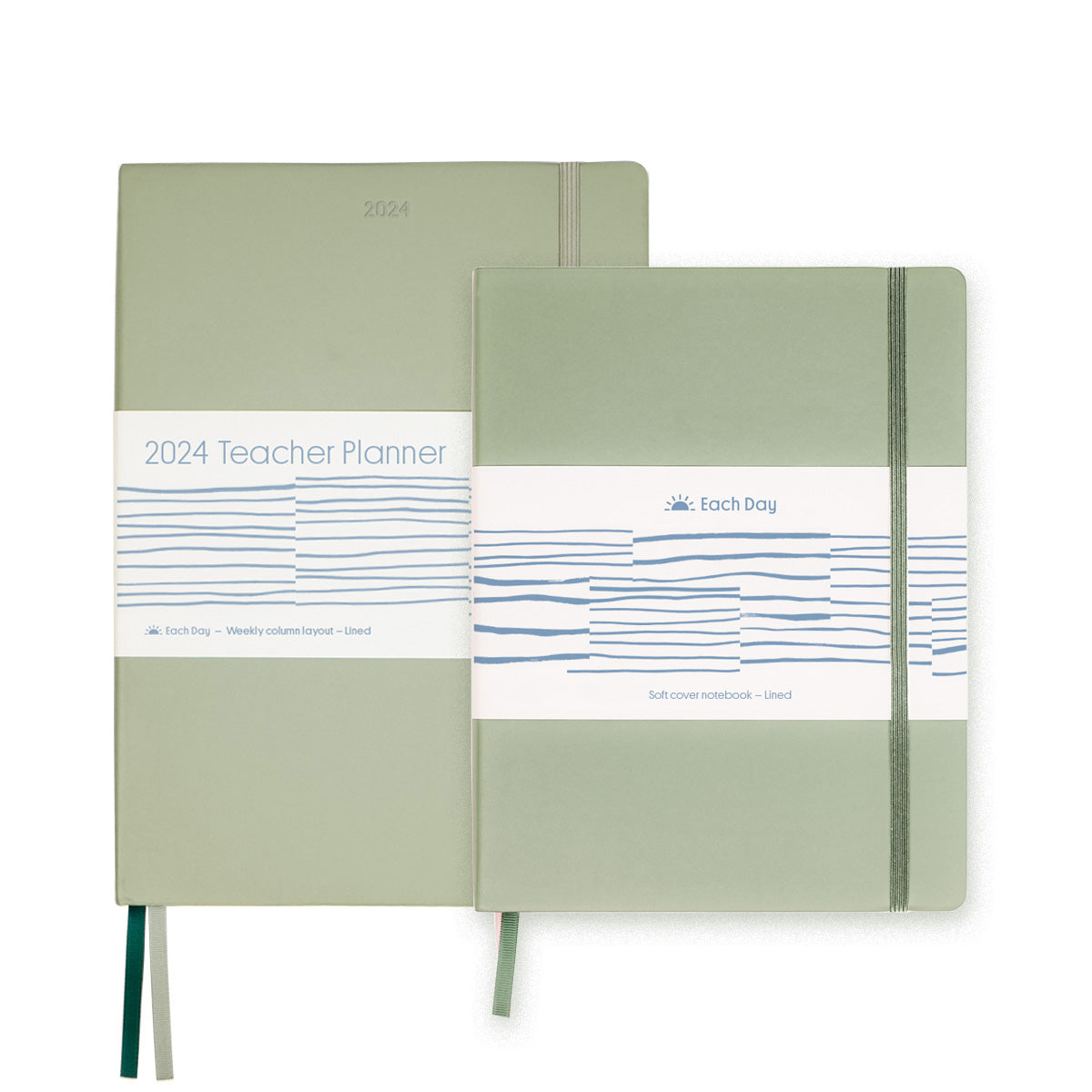 2024 Teacher Planner & Notebook Bundle Each Day