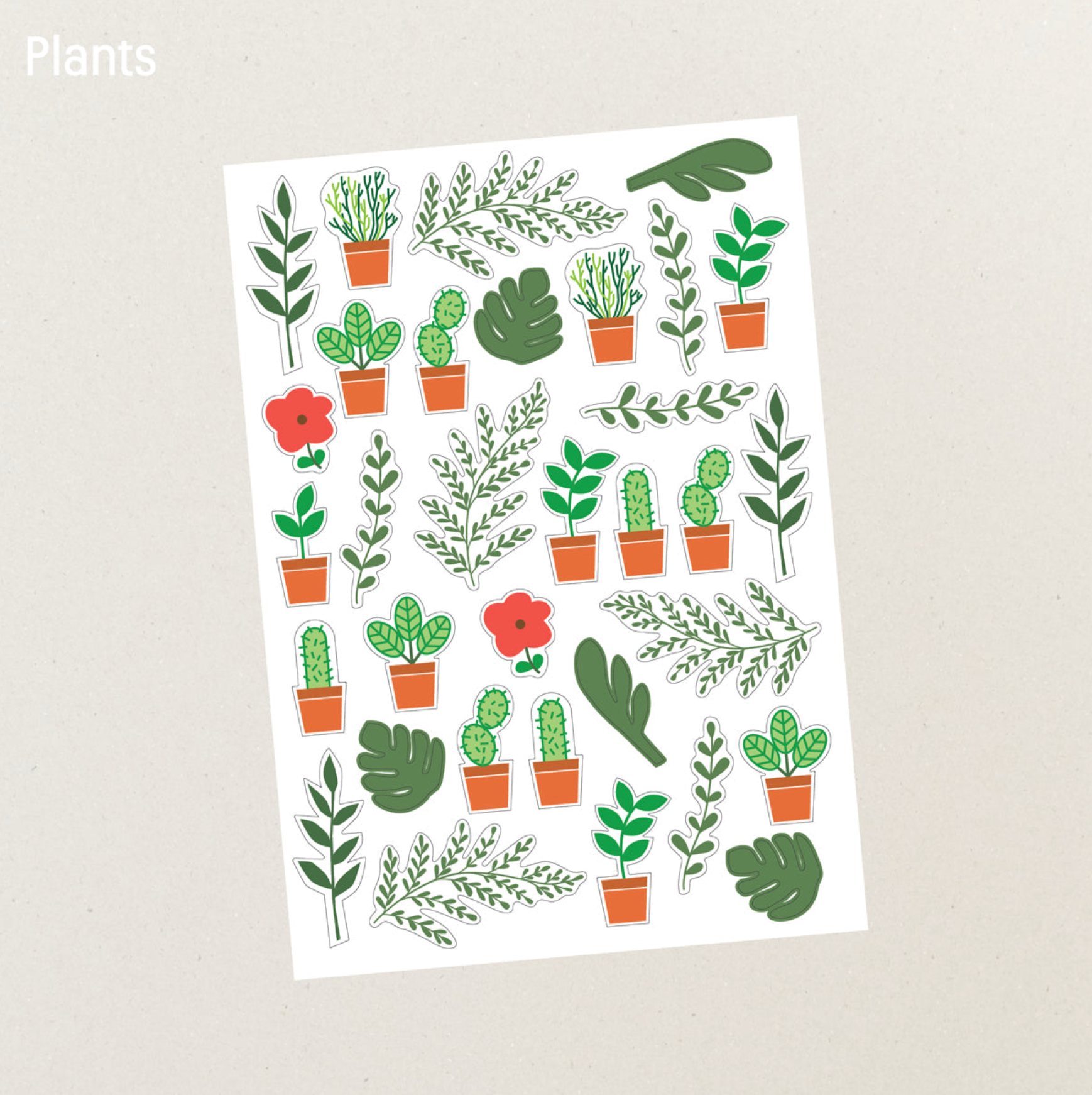 Planner sticker set