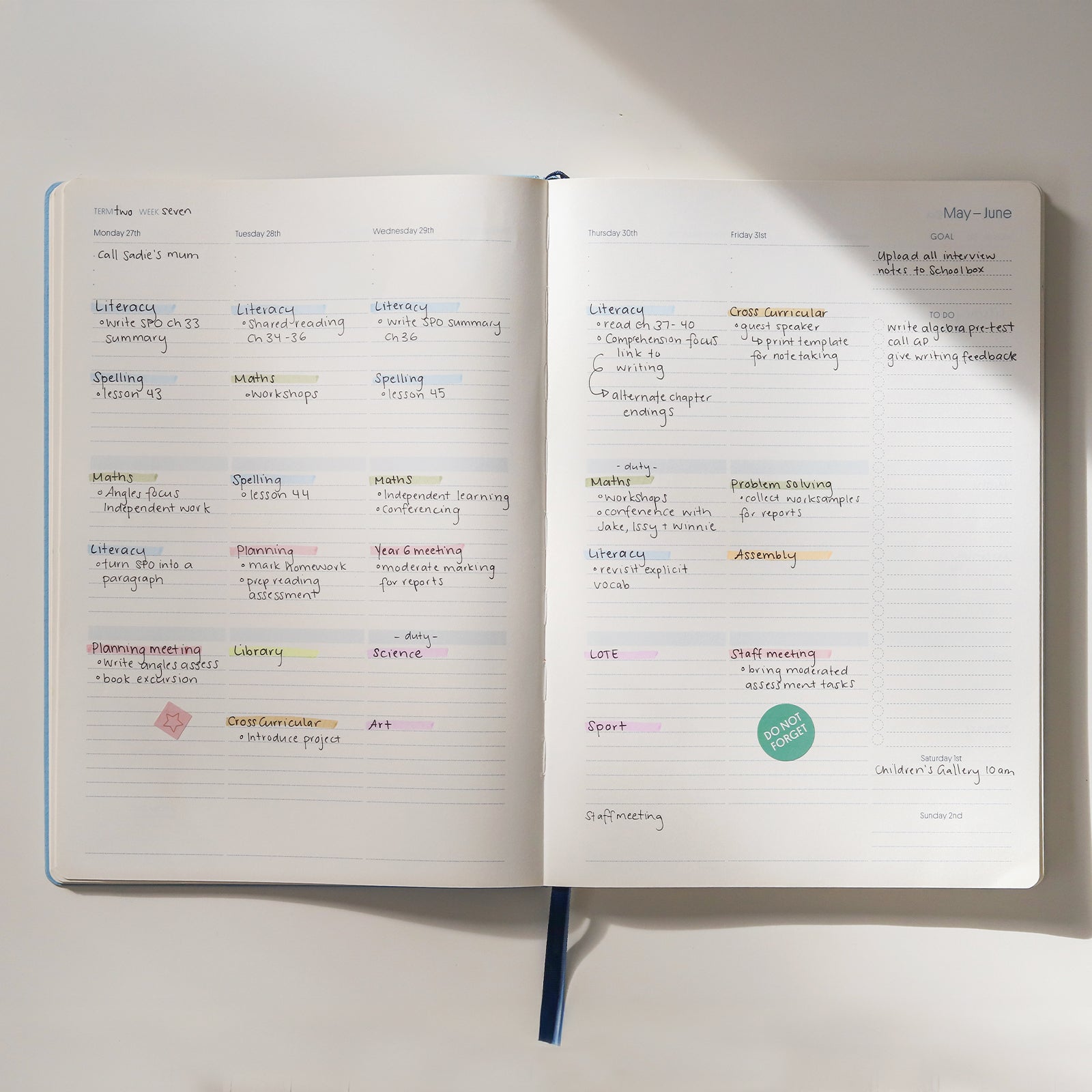2026 Teacher Planner - Soft Cover (Pre-order)