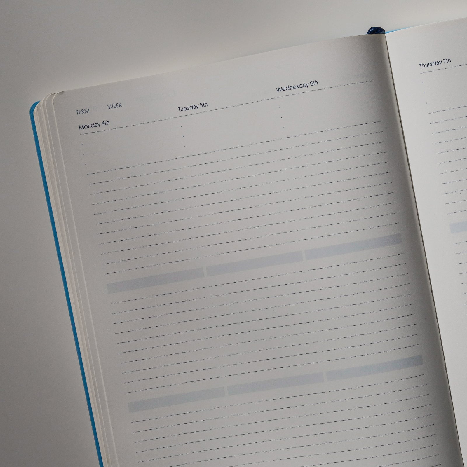 Planner Blue Notebook Denim Planner + Sky Blue Notebook Bundle — Each Day