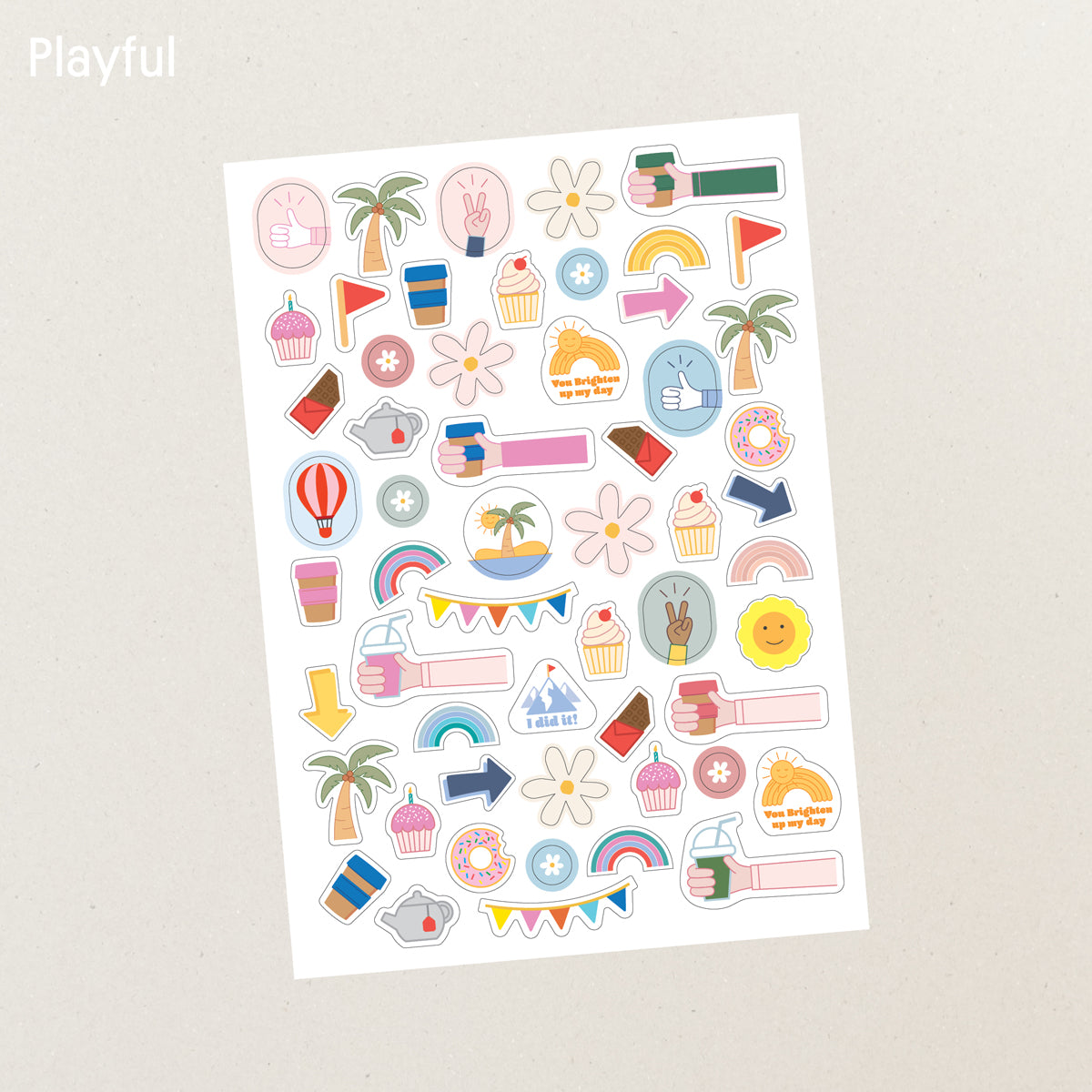 Planner sticker set