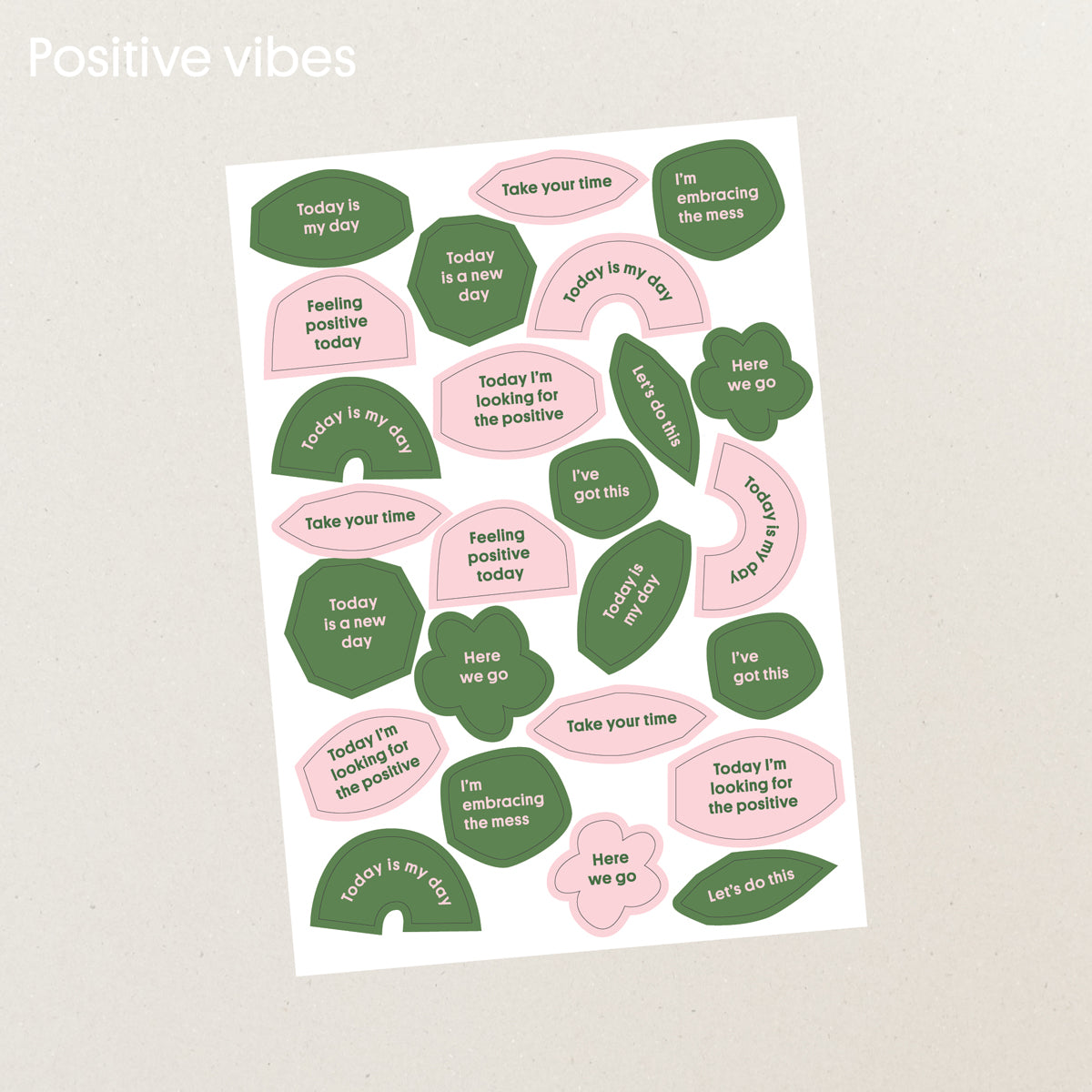 Planner sticker set